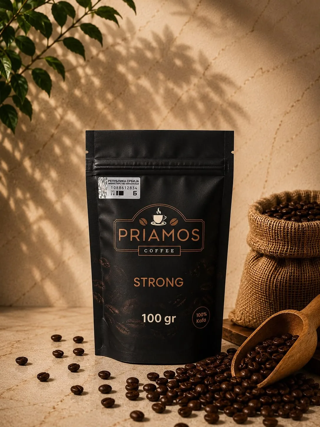 Priamos Strong mlevena kafa 100g