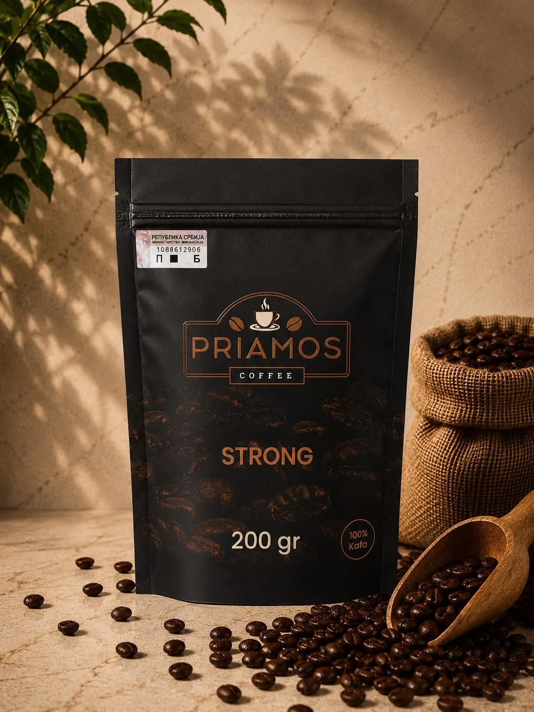 Priamos Strong mlevena kafa 200g